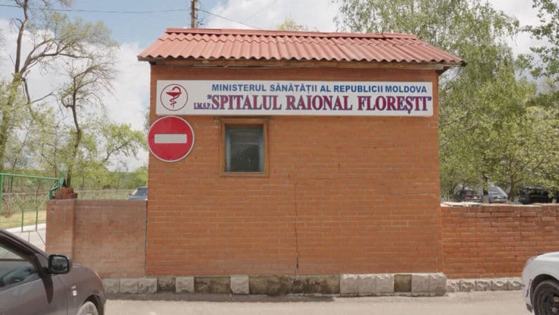 Renovarea blocului de boli infecțioase la Spitalul Raional Florești