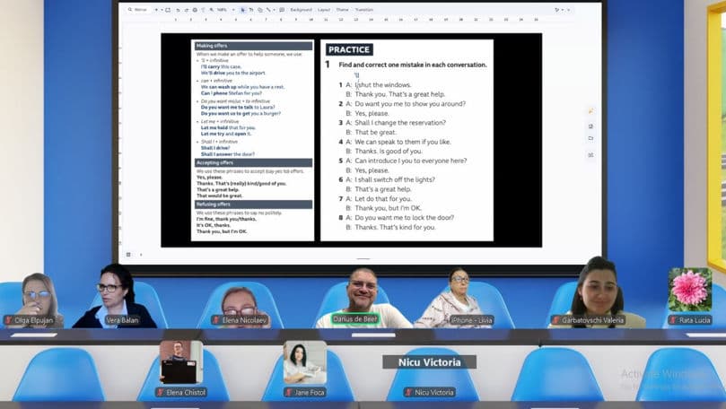 ILTC și INEL colaborează pentru îmbunătățirea competențelor de limba engleză