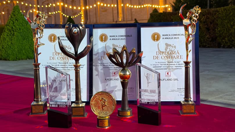 Kaufland Moldova câștigă 7 premii la Gala Marca Comercială a Anului 2025