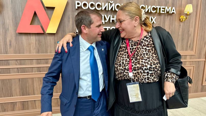 Ilan Șor și Diana Șoșoacă, împreună la Sankt Petersburg: Președintele României din 2026