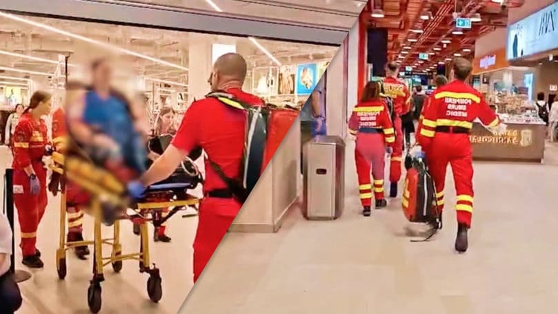 Tânără înjunghiată de fostul iubit într-un mall din Timișoara: Suspect reținut