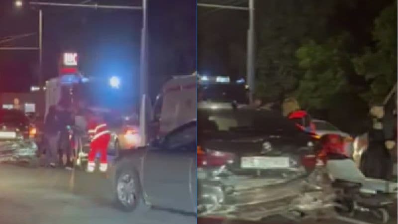 Accident rutier grav pe viaduct în seara zilei de 3 iunie