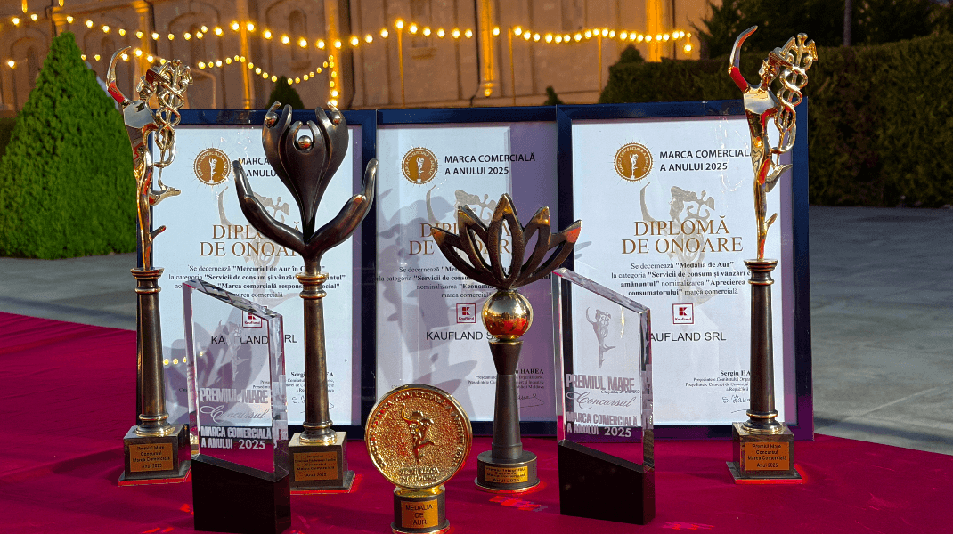 Kaufland Moldova câștigă 7 premii la Gala Businessului Moldovenesc 2025