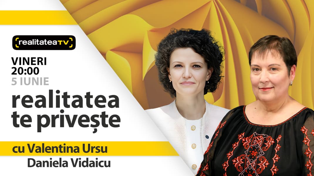 Daniela Vidaicu, directoarea Fundației Soros Moldova, la „Realitatea te privește”