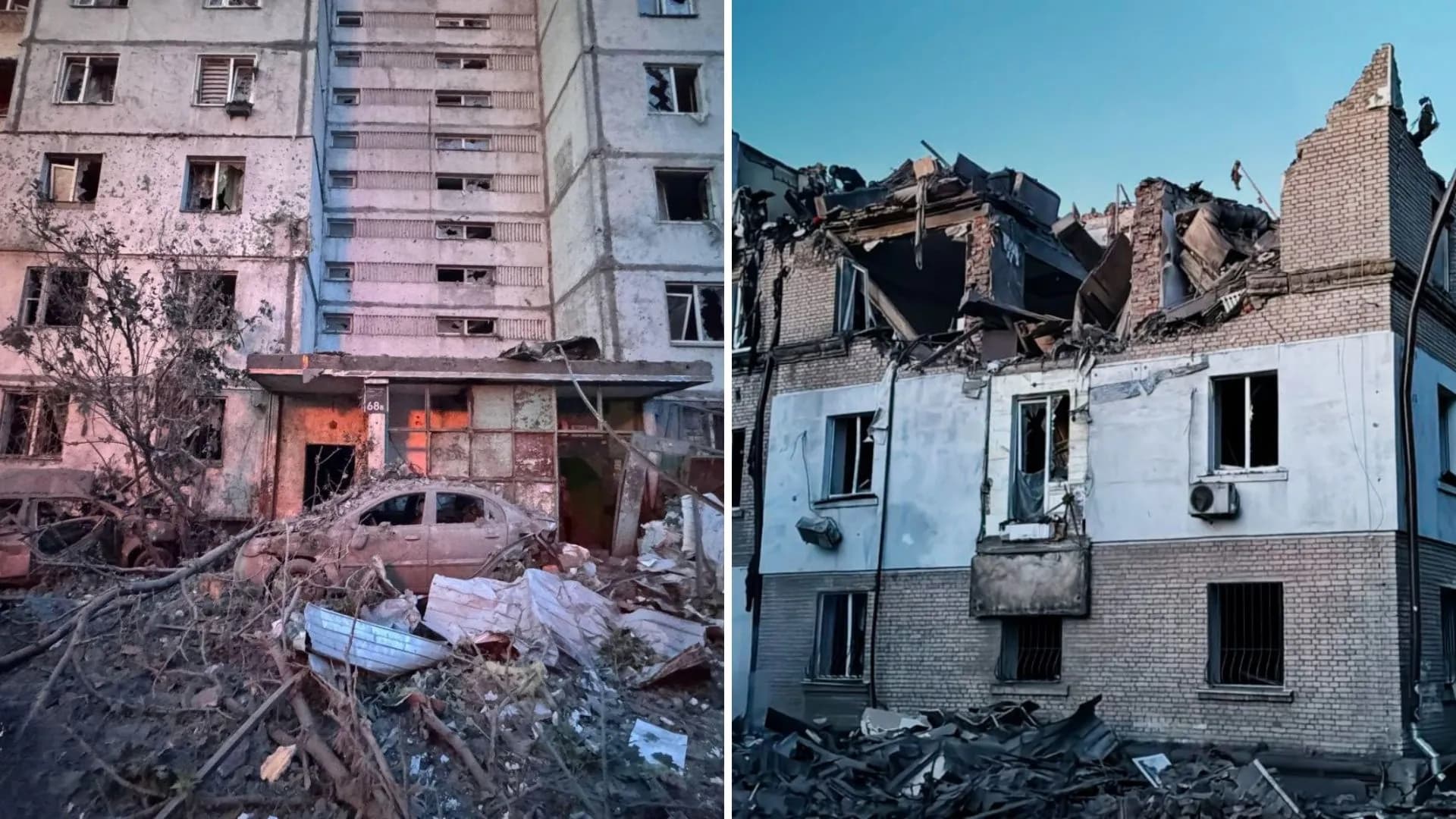 /VIDEO/ Noapte sângeroasă în Ucraina: Cel puțin 11 morți și peste 100 de răniți la Kiev și Dnipro după atacurile Rusiei