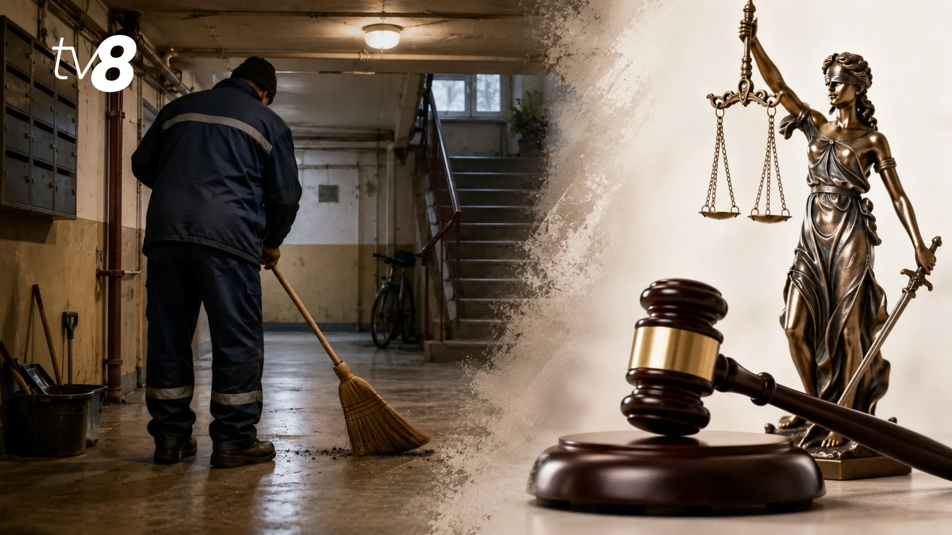Măturător ucis în subsolul din Chișinău: Suspectul a răpit o copilă de 8 ani