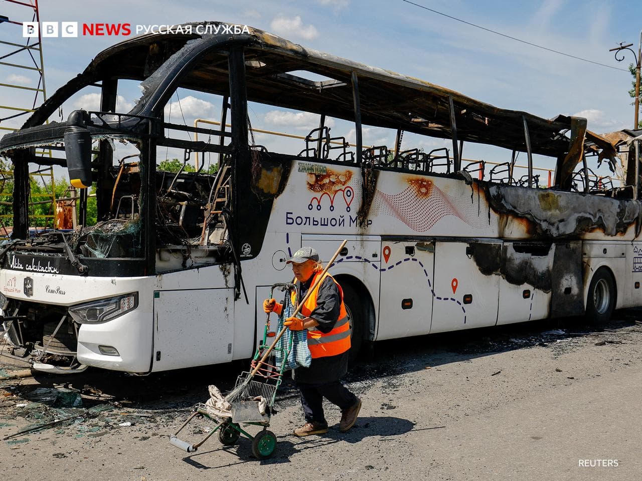 Atacul asupra autobuzului din Enakievo: numărul morților a ajuns la opt