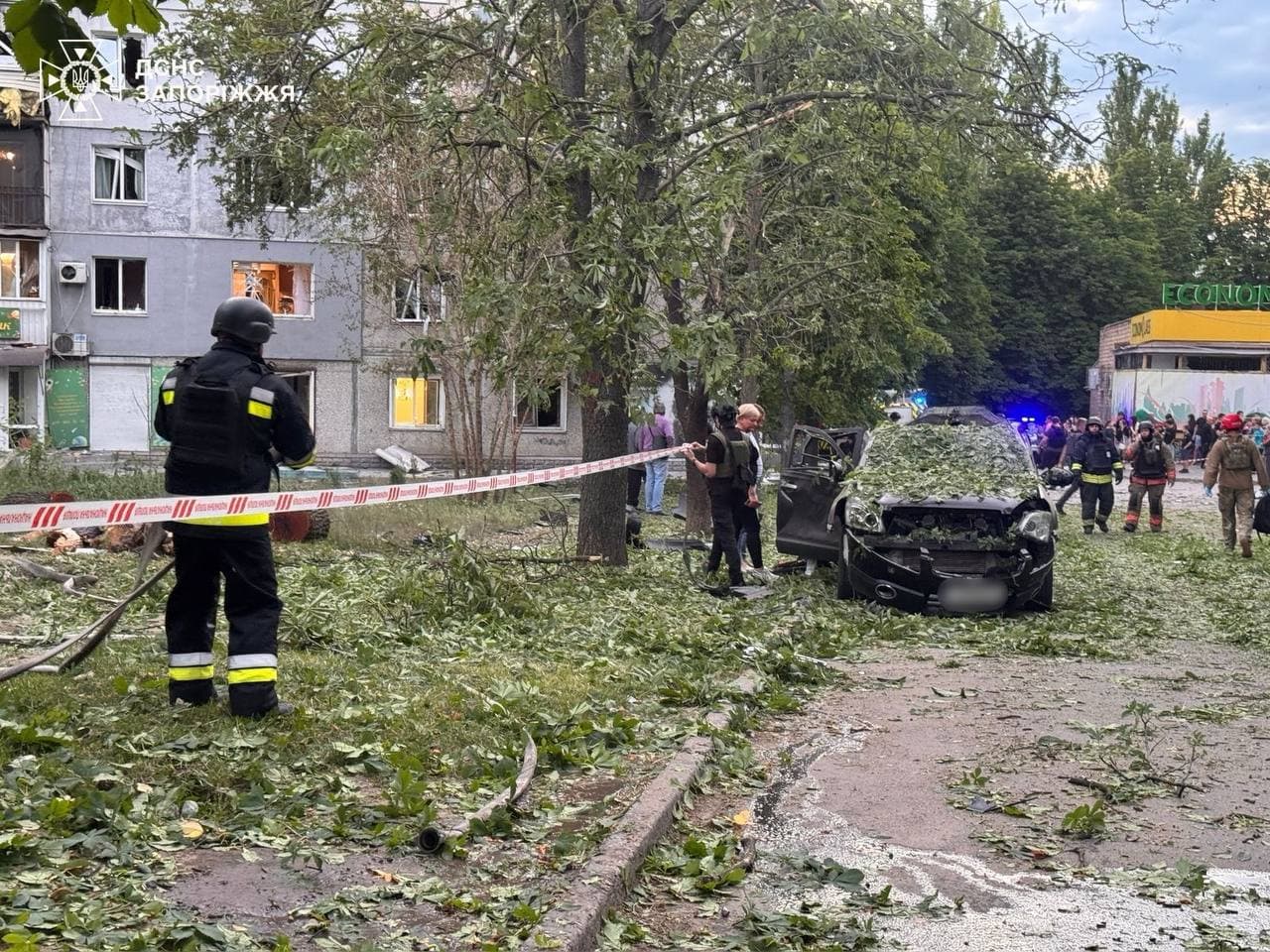 Zaporijjea: Atac rusesc soldat cu o victimă și 16 răniți, ziua 1563 a războiului