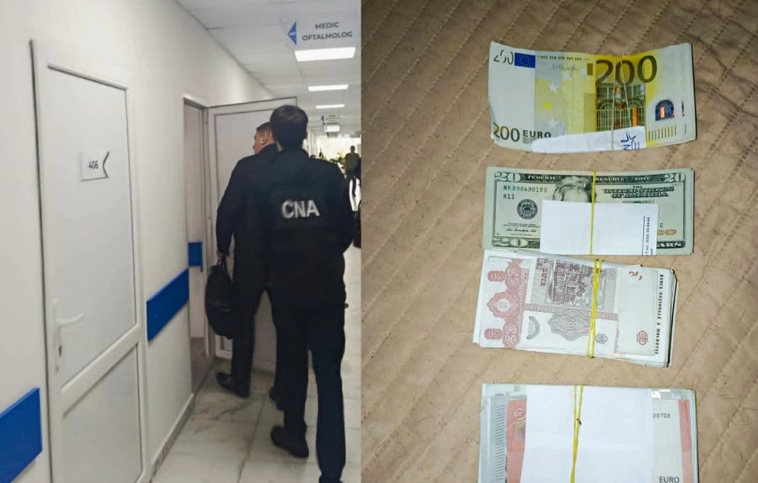 Medic oftalmolog din Edineț, reținut pentru 72 de ore pentru corupție
